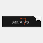 SHADOWS, 7 BUMPERSTICKER (Voorkant)