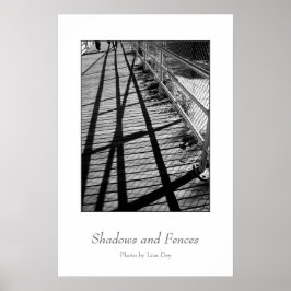 'Shadows and Fences'-poster Poster
