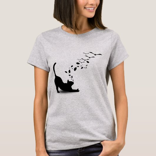 "Shadows in Motion"(Markeer de dynamische transfor T-shirt (Voorkant)