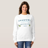 Shadows Landing Knitting Club Crewneck Trui (Voorkant volledig)