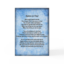 Shadows of a Friend (blauw) Kaart
