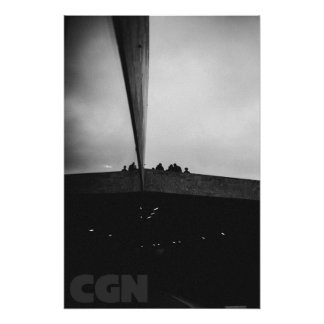 Shadows of Cologne Perfect Poster