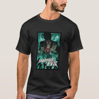 Shadows of evil girl gift t-shirt