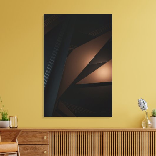 Shadows of Luxury Canvas Afdruk (Insitu (Woonkamer))