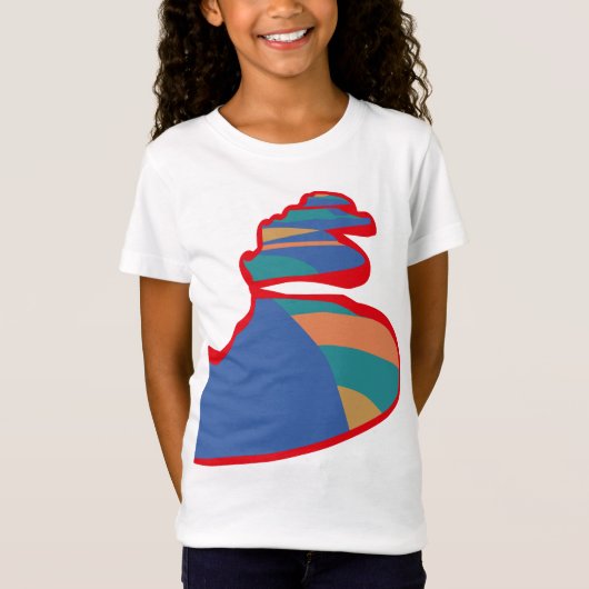 Shadows Rockodromo Cars by Masanser Pixelat T-shirt (Voorkant)