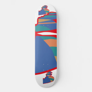 Shadows Rockodromo Cars van Masanser Pixelat Persoonlijk Skateboard