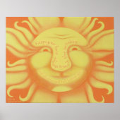 Shadows zal achter je afdrukken Herfsten Poster (Voorkant)