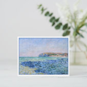 Shadows Zee Cliffs Pourville Claude Monet Briefkaa Briefkaart (Staand voorkant)