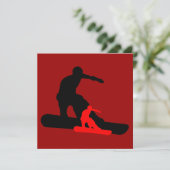 shadowstance : sneeuwboarding kaart (Staand voorkant)