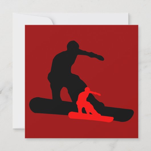 shadowstance : sneeuwboarding kaart (Voorkant)
