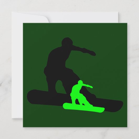 shadowstance : sneeuwboarding kaart (Voorkant)