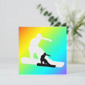 shadowstance : sneeuwboarding kaart (Staand voorkant)