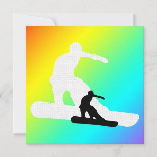 shadowstance : sneeuwboarding kaart (Voorkant)