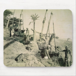 Shadufs in Opper-Egypte (foto sepia) Muismat