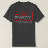 Shady 580 Cornhole T-shirt (Design voorkant)