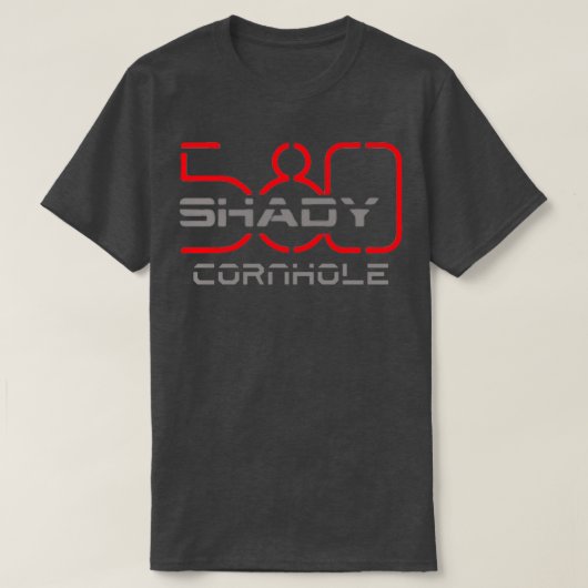 Shady 580 Cornhole T-shirt (Design voorkant)