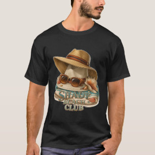 Shady Beach Club Zomer Vakantie Accessoires T-shirt
