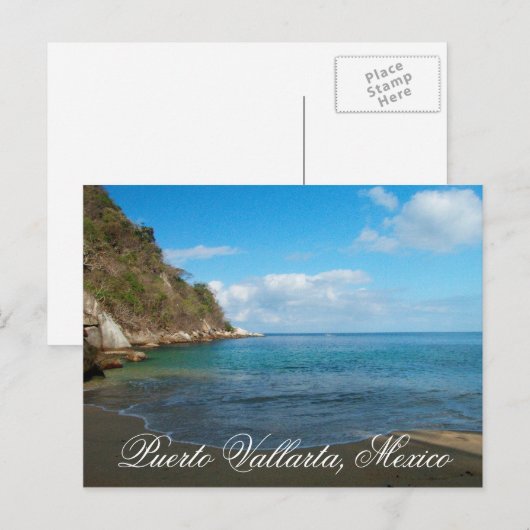 Shady Beach Runaway; Puerto Vallarta, Mexico Briefkaart (Voorkant / Achterkant)