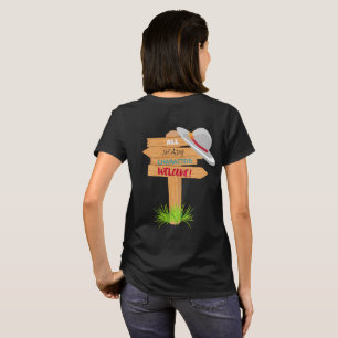 Shady Characters Sign T-shirt
