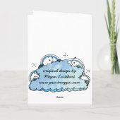 Shady Cloud-Kaart Kaart (Achterkant)