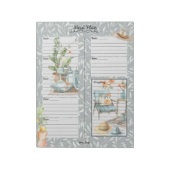 Shady Lady 7-daagse maaltijdplanner Notitieblok (Linkerzijde)