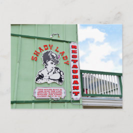 Shady Lady Restaurant Briefkaart