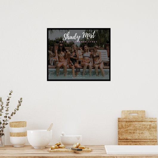 Shady Mist Poster (Keuken)