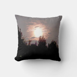 Shady Moon Natuur Fotografie Kussen