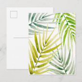 Shady Palms Briefkaart (Voorkant / Achterkant)