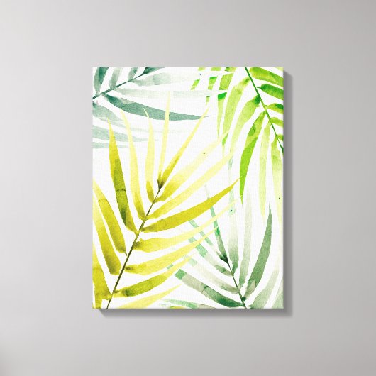 Shady Palms Canvas Afdruk (Voorkant)