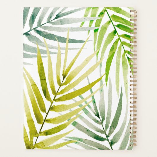 Shady Palms Planner (Achterkant)