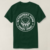 Shady Pines Retirement Home 1985 Remix T-shirt (Design voorkant)