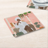 Shady Pisces Quotes Kartonnen Onderzetters (Schuin)