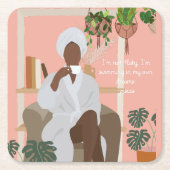 Shady Pisces Quotes Kartonnen Onderzetters (Voorkant)