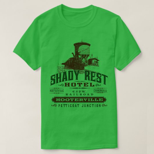 Shady Rest Hotel T-shirt (Design voorkant)