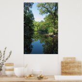 Shady River poster (Keuken)