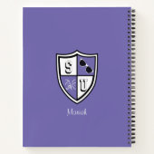 Shady University Alum afstudeerder, gepersonalisee Notitieboek (Achterkant)