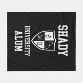 Shady University Alum gossip zonnebril grappig Vli Fleece Deken (Voorkant (Horizontaal))