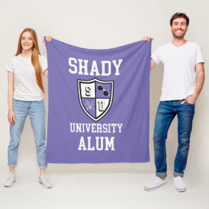 Shady University Alum gossip zonnebril periwinkle Fleece Deken