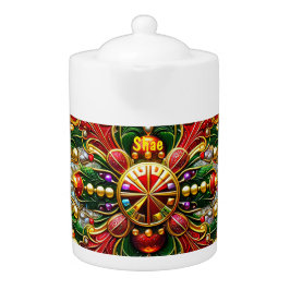 SHAE ~ Kerstballen ~ Theepot