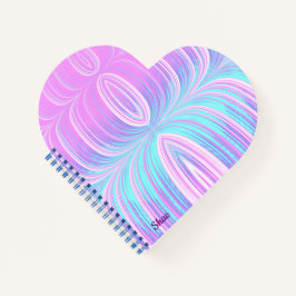 SHAE ~ Pastel Aqua en Roze ~ Notitieboek