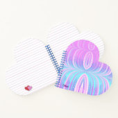 SHAE ~ Pastel Aqua en Roze ~ Notitieboek (Binnen)