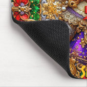 SHAE ~ Vintage kerstpop ~ Mousepad Muismat (Hoek)