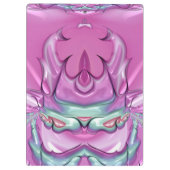 SHAE ~WOW! VREEMD! Roze Grijs Wit en Cerise Klembord (Achterkant)