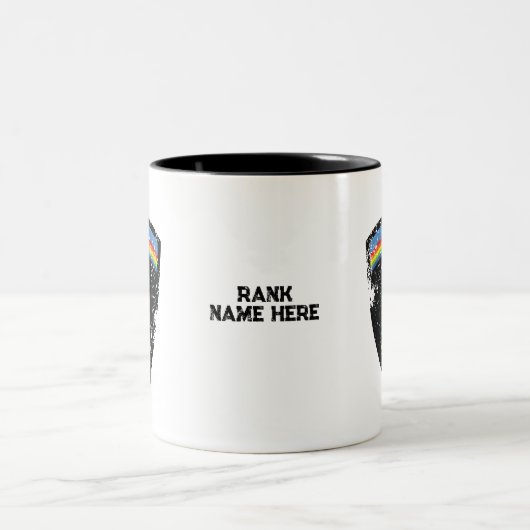 SHAEF Opperste Hoofdkwartier - Noodlijdend Tweekleurige Koffiemok (Center)