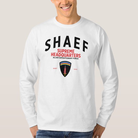 SHAEF Supreme Hoofdkantoor T-shirt (Voorkant)