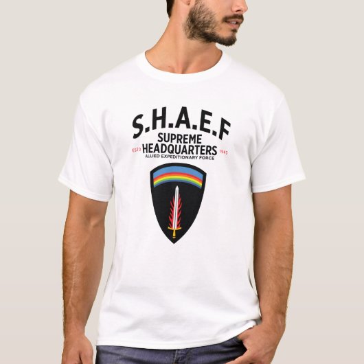 SHAEF Tribute T-shirt (Voorkant)