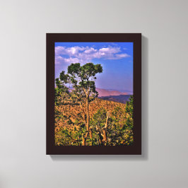 Shafa Mountains Canvas Afdruk