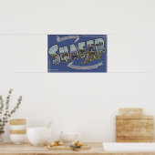 Shafer Lake - Grote Letter-scènes Poster (Keuken)