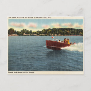 Shafer Lake, Indiana Briefkaart
